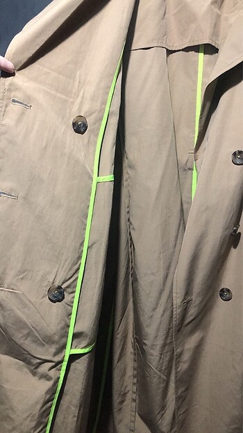 38 Beden camel Renk Pierre cardin trençkot