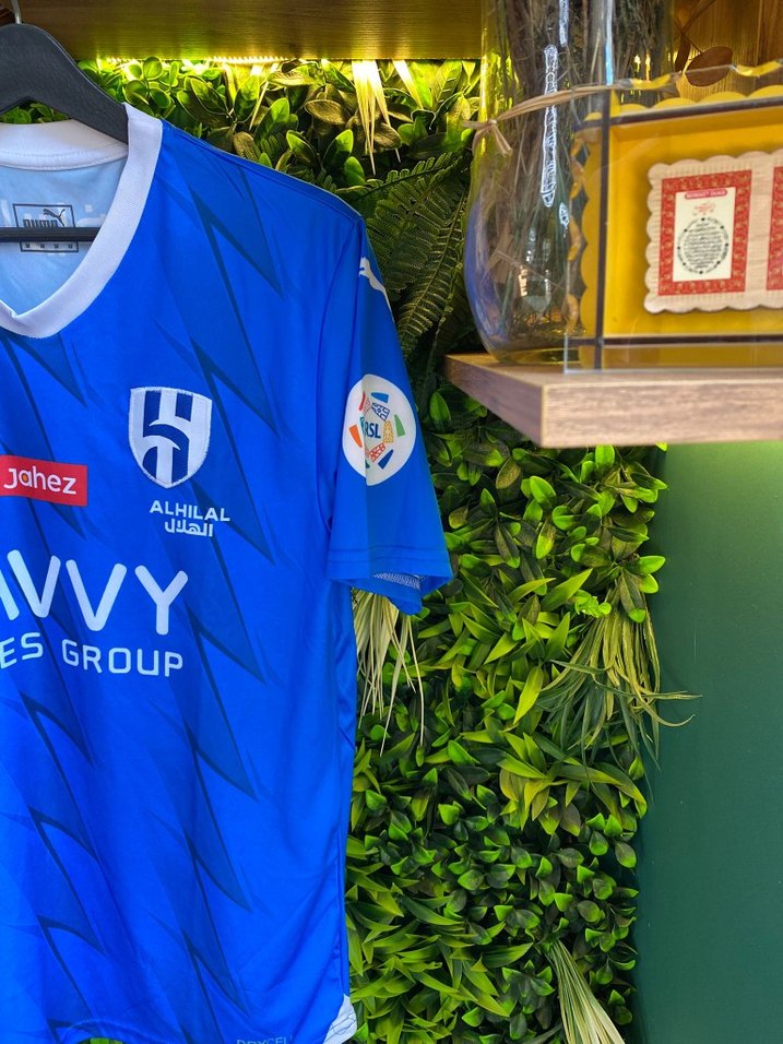 Mavi V Yaka Erkek Spor Tişört - Görsel 4