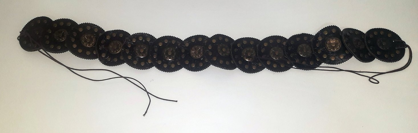 Vintaje Kadın Deri Kemer - Görsel 2