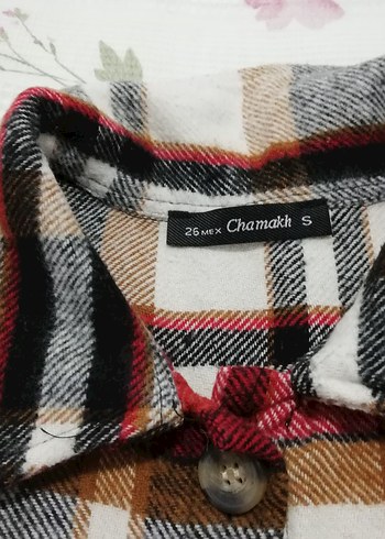 Düğmeli Ekose Desenli Kadın Gömlek - Görsel 2