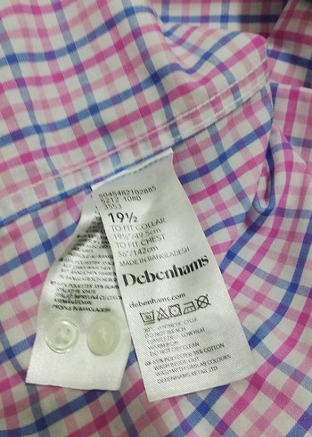 Renkli Kareli Uzun Kollu Erkek Gömlek - Görsel 3