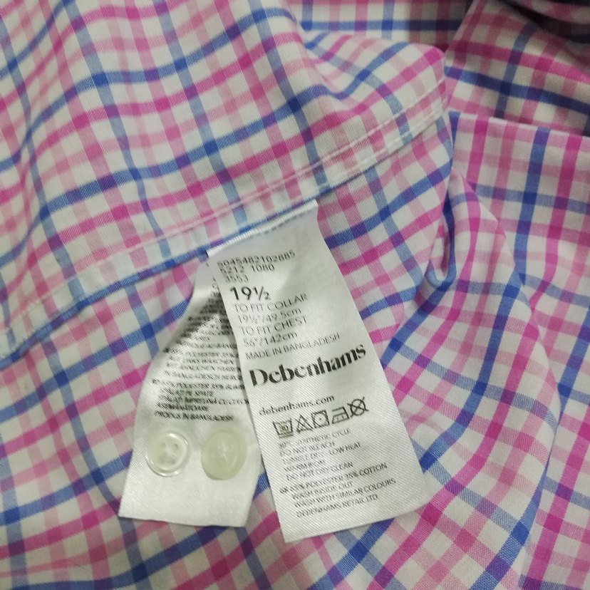 Renkli Kareli Uzun Kollu Erkek Gömlek - Görsel 3