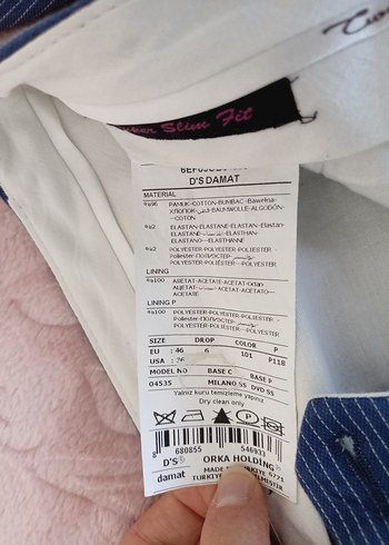 FIRSAT!!! D'S DAMAT TAKIM ELBİSE - Görsel 5