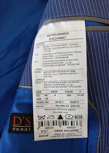 FIRSAT!!! D'S DAMAT TAKIM ELBİSE - Görsel 3