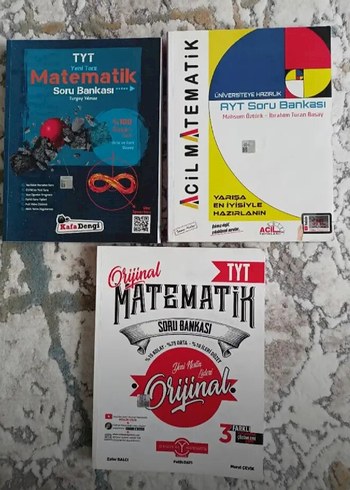 FIRSAT!!! TYT-AYT GEOMETRİ-MATEMATİK TEST KİTAPLARI - Görsel 2