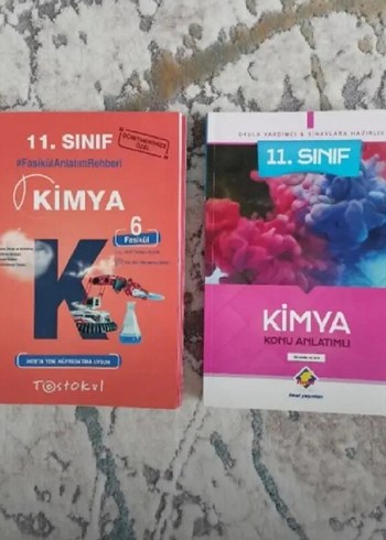 FIRSAT!!! 11.SINIF AYT KİMYA KİTAPLARI - Görsel 2