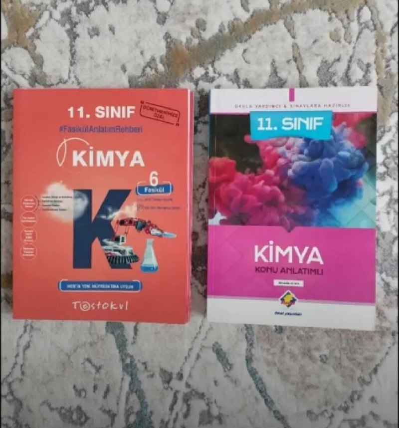 FIRSAT!!! 11.SINIF AYT KİMYA KİTAPLARI - Görsel 2