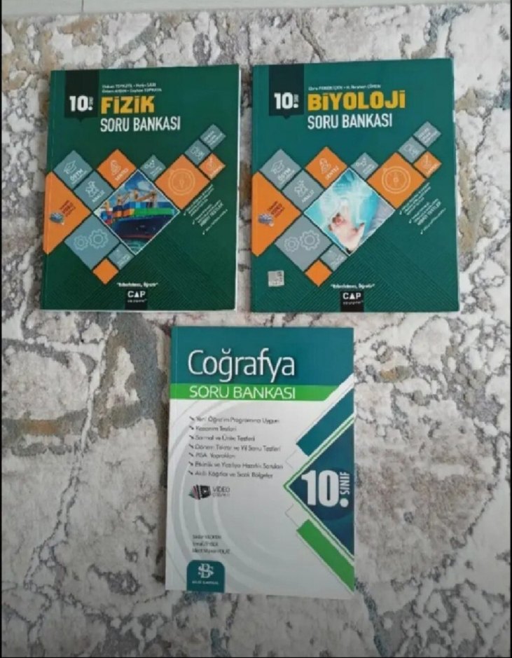 FIRSAT!!! TYT FELSEFE-FİZİK-BİYOLOJİ TEST KİTAPLARI - Görsel 2