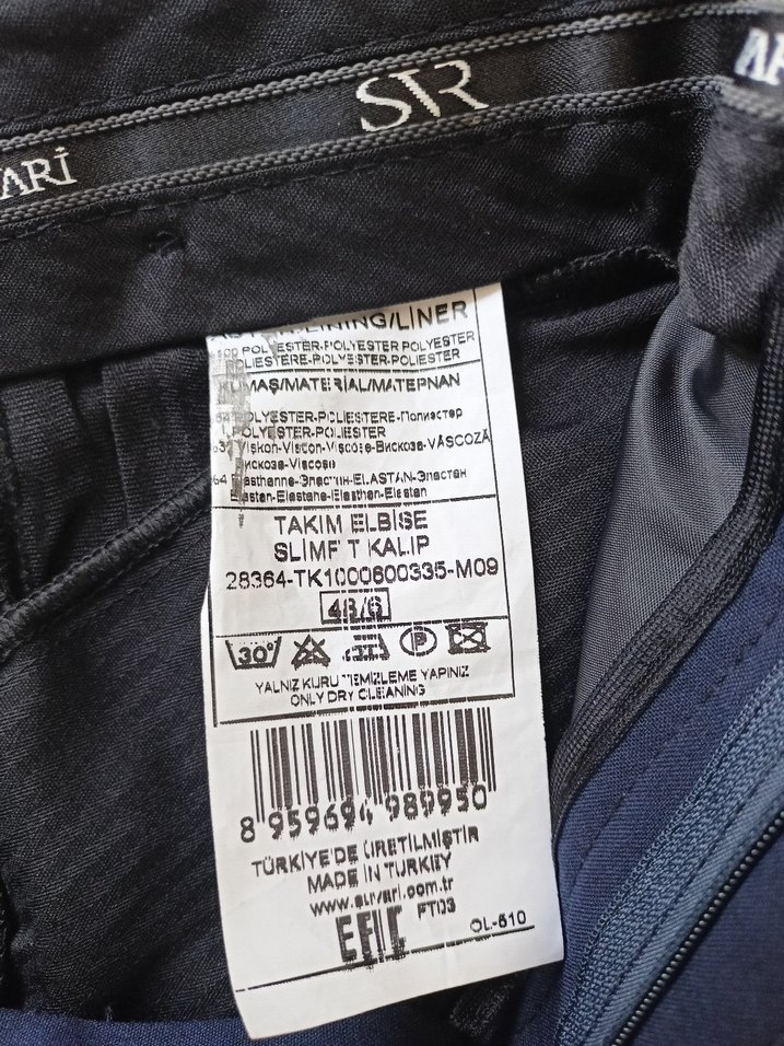 FIRSAT!!! SIFIR SÜVARİ KUMAŞ PANTOLON - Görsel 4