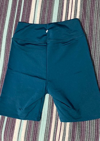 Koyu Mavi biker Spor Şort - Görsel 3