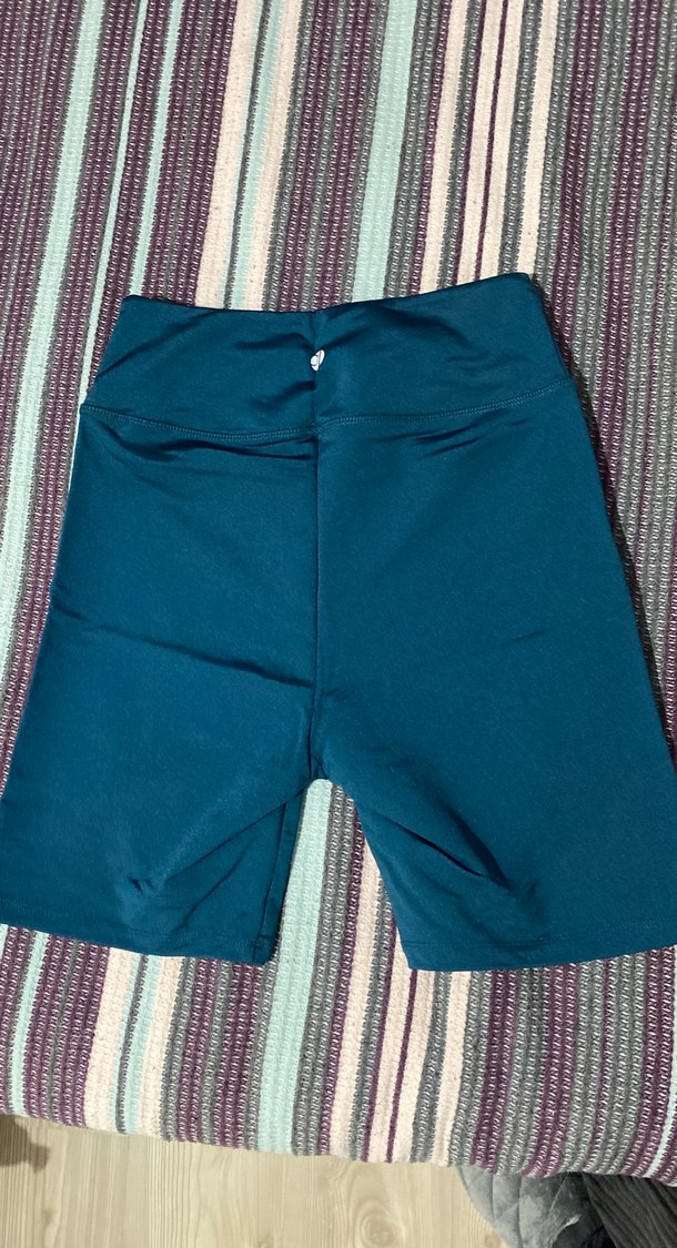 Koyu Mavi biker Spor Şort - Görsel 3