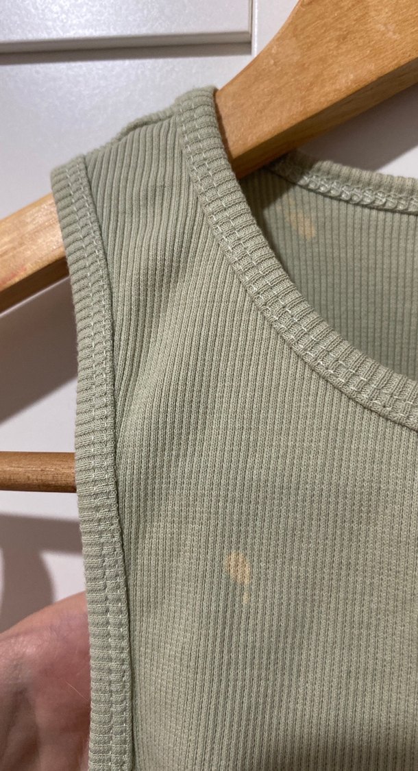 yeşil halter yaka crop — görsel 2/5