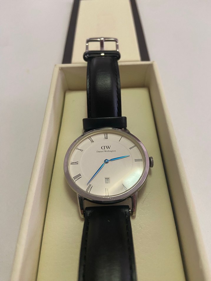 Daniel Wellington erkek Beyaz Klasik Saat - Görsel 2