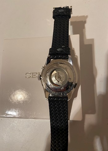 Seiko Siyah Erkek Kol Saati - Görsel 5