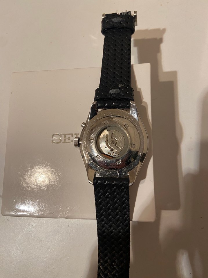 Seiko Siyah Erkek Kol Saati - Görsel 5