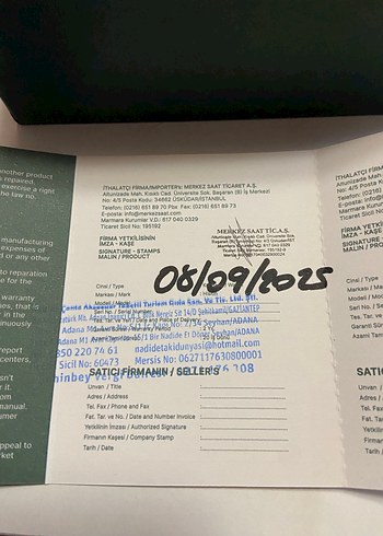 HISLON 1928 Altın Renk Erkek Kol Saati - Görsel 5