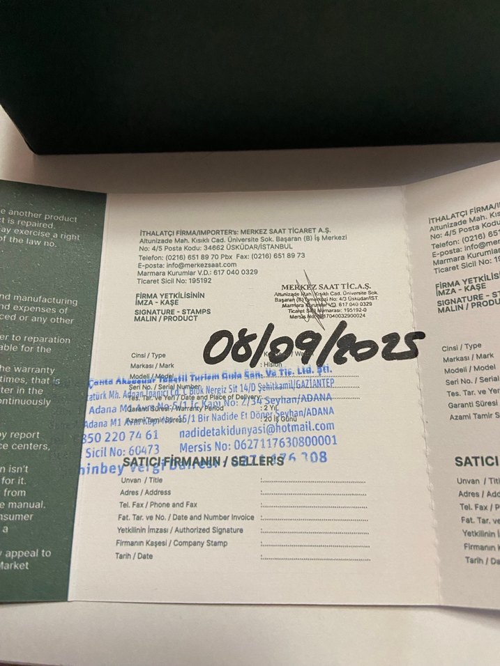 HISLON 1928 Altın Renk Erkek Kol Saati - Görsel 5