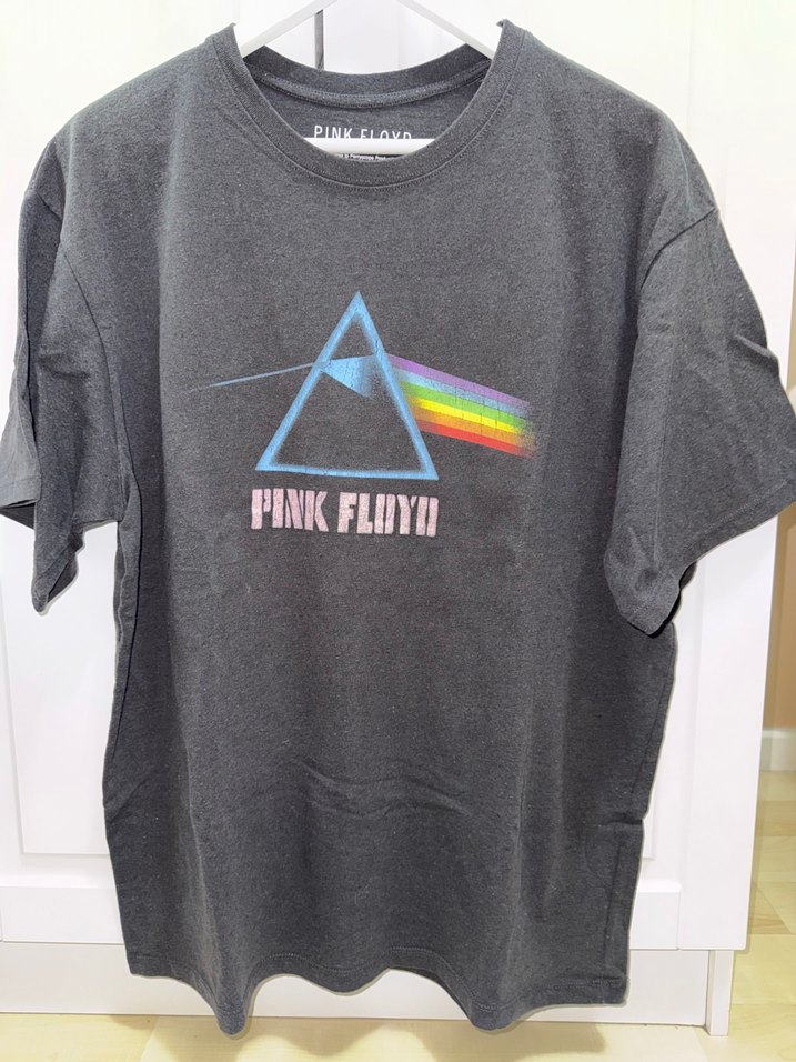 Pink Floyd Baskılı Pull and Bear Oversize Tshirt - Görsel 2