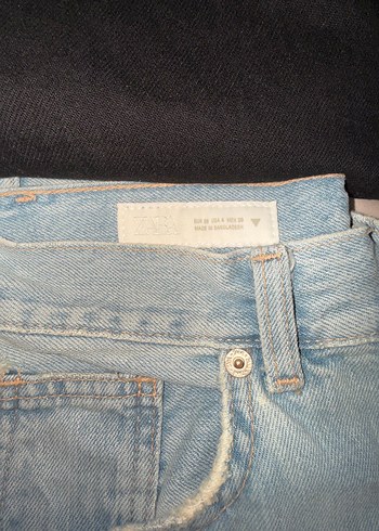 High Waist Wide Leg Zara Kadın Jean - Görsel 5