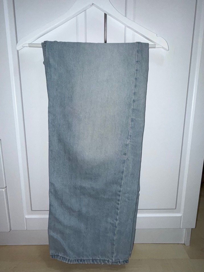 High Waist Wide Leg Zara Kadın Jean - Görsel 4