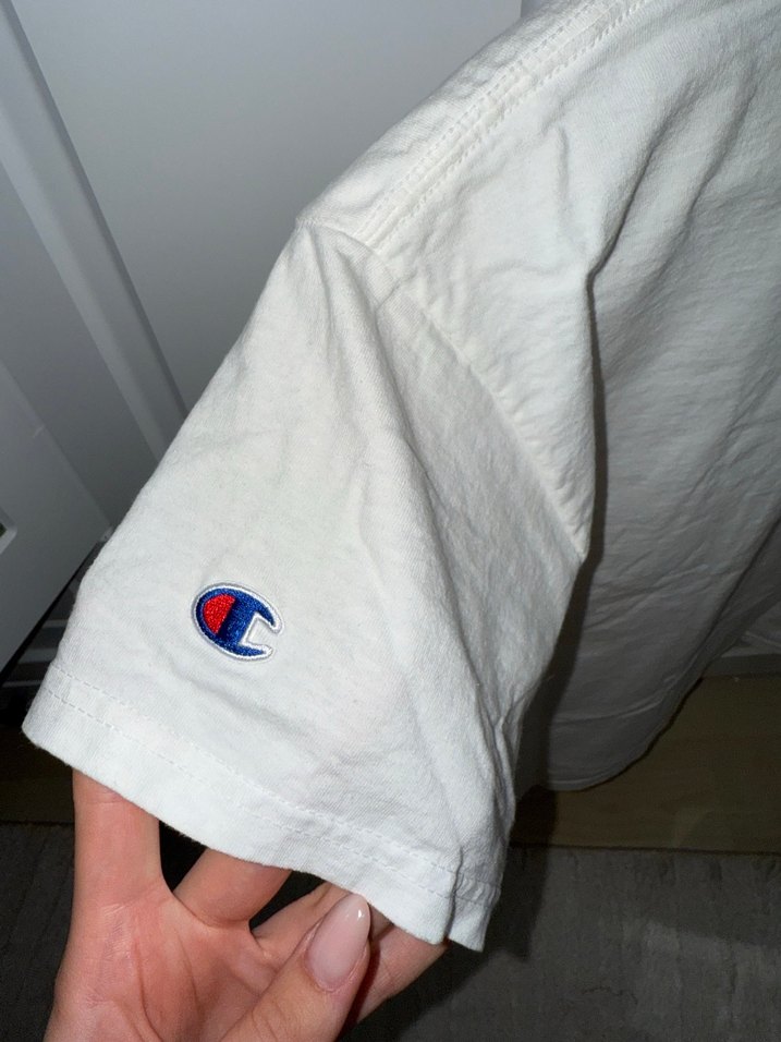 Champion Beyaz Kadın Tshirt - Görsel 3