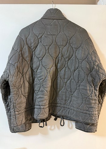 Kadın Gri Cepli Ceket - Görsel 2