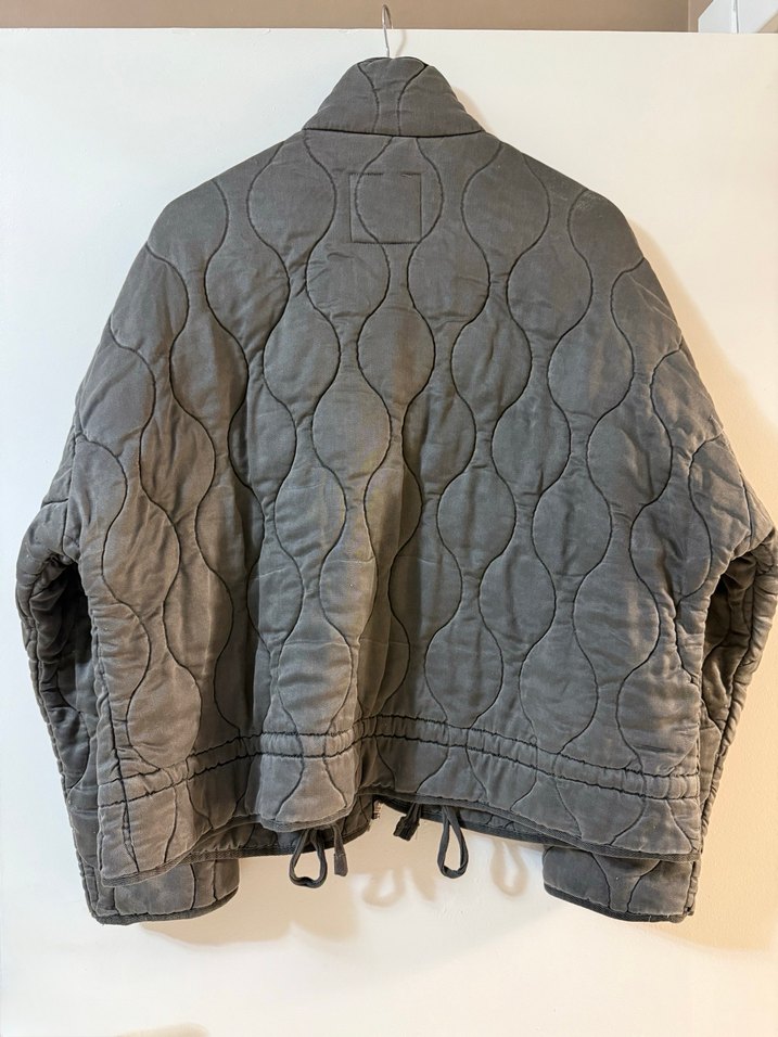 Kadın Gri Cepli Ceket - Görsel 2