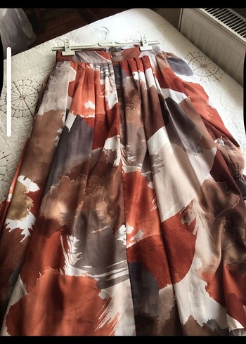 Bohem Uzun Bağlama Desenli Salaş Etek - Görsel 2