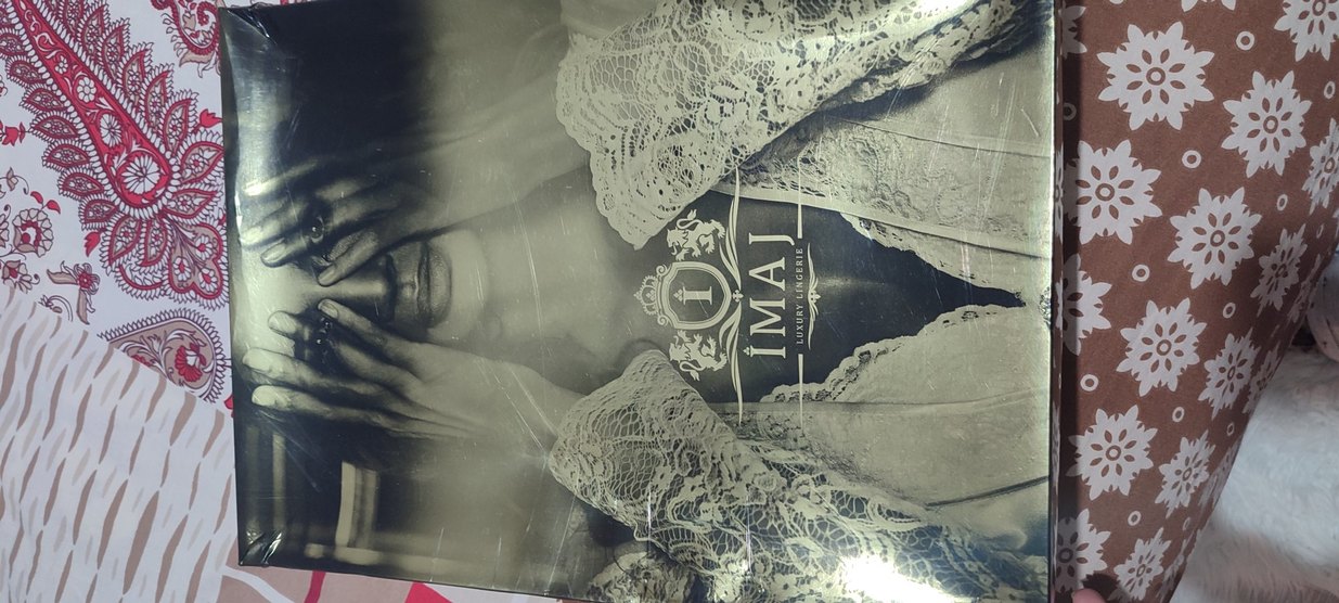 Bordo İşlemeli Uzun Kadın Gecelik ve Sabahlık - Görsel 3