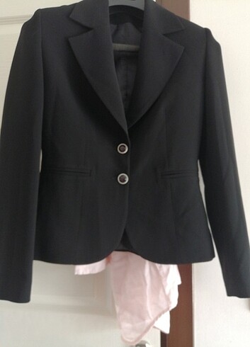 Siyah blazer ceket 