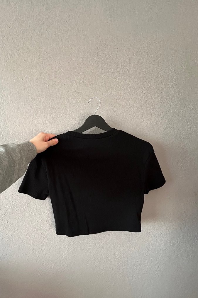 Kadın Siyah Bağcıklı Pijama Takımı - Görsel 3