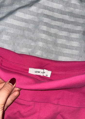 Pembe Kayık Yaka Hamile Bluzu - Görsel 2