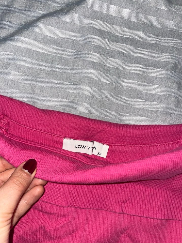 Pembe Kayık Yaka Hamile Bluzu - Görsel 2