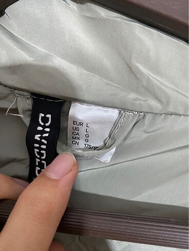 H&M HM kadın uzun şişme mont