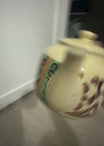 Renkli Desenli Bej Çaydanlık - Görsel 4