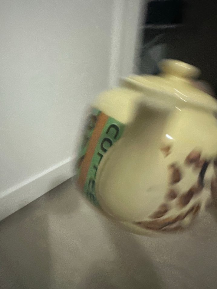 Renkli Desenli Bej Çaydanlık - Görsel 4