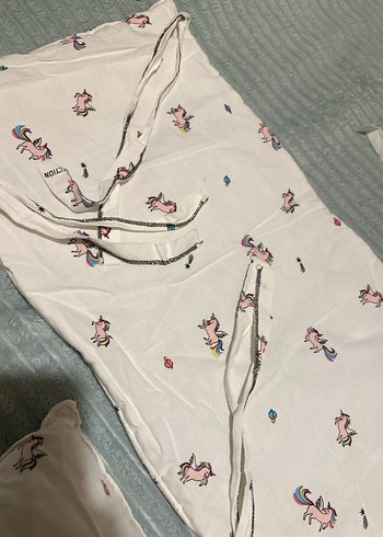 Beyaz Bebek Nevresim Takımı Unicorn - Görsel 4