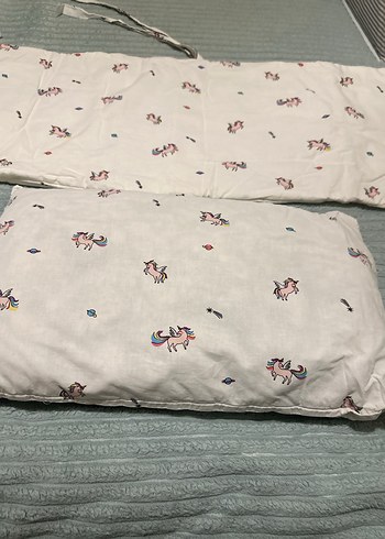 Beyaz Bebek Nevresim Takımı Unicorn - Görsel 3