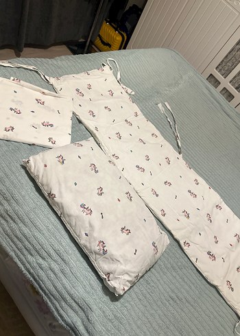 Beyaz Bebek Nevresim Takımı Unicorn - Görsel 7