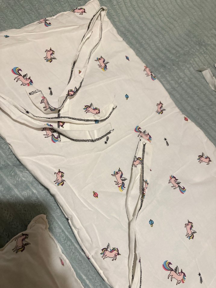Beyaz Bebek Nevresim Takımı Unicorn - Görsel 4