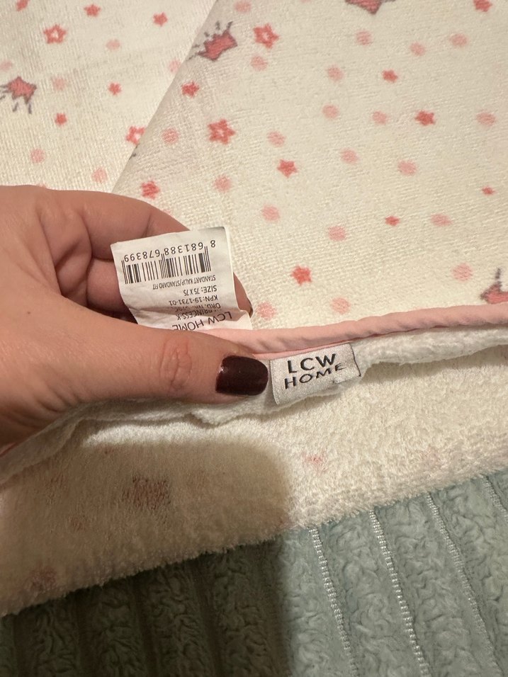 Pembe Princess Desenli Bebek Battaniyesi - Görsel 4