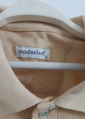 Erkek Bej Kısa Kollu Polo Tişört - Görsel 5