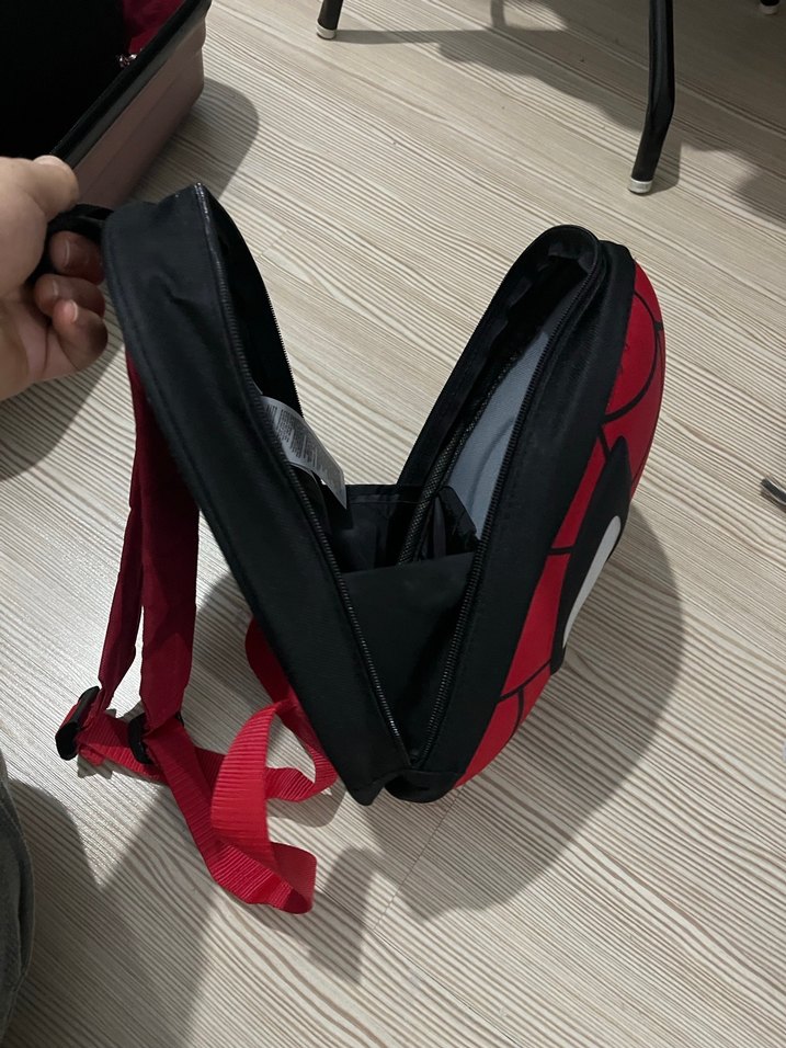 Kırmızı Örümcek Adam Desenli çanta - Görsel 2