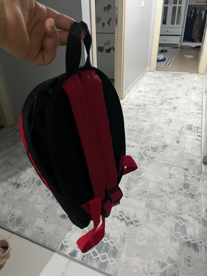 Kırmızı Örümcek Adam Desenli çanta - Görsel 3