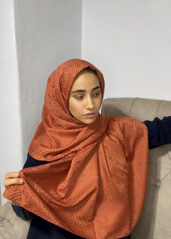 Kadın Lacivert İpek Dokulu Şal - Görsel 2