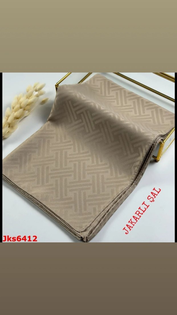 Kadın Lacivert İpek Dokulu Şal - Görsel 5