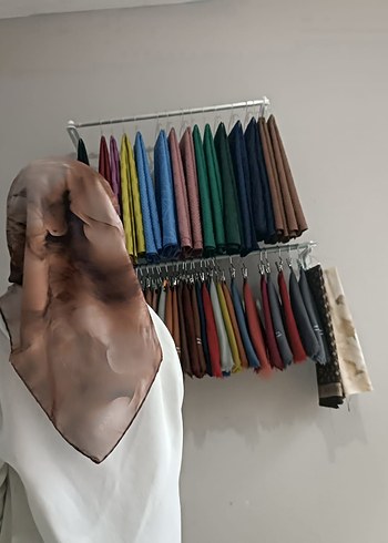 Camel Renkli SOFT PAMUKLU EŞARP MODELLERİ - Görsel 3