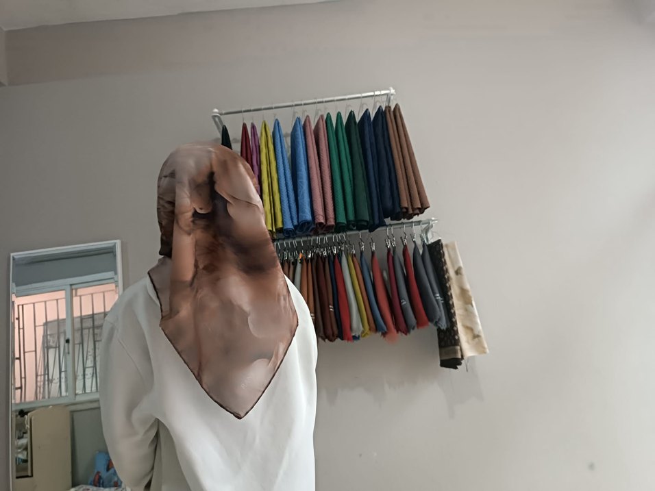 Camel Renkli SOFT PAMUKLU EŞARP MODELLERİ - Görsel 3