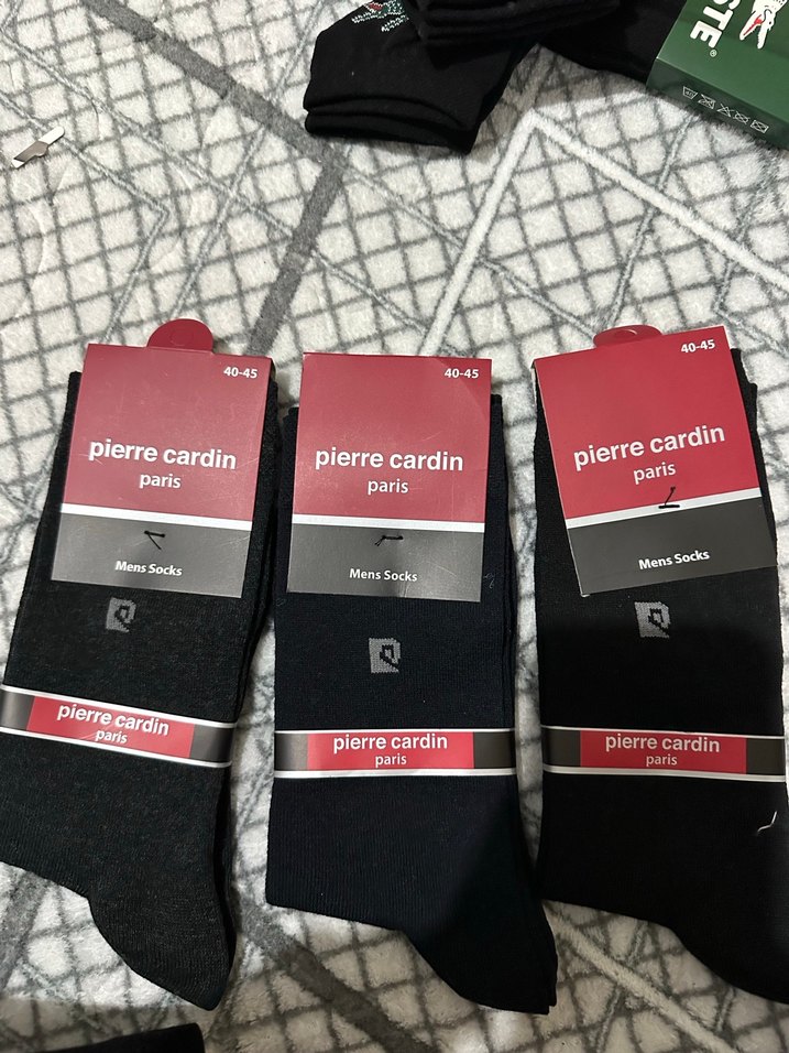 Emre Erkek Gri Mini Çorap - Görsel 2