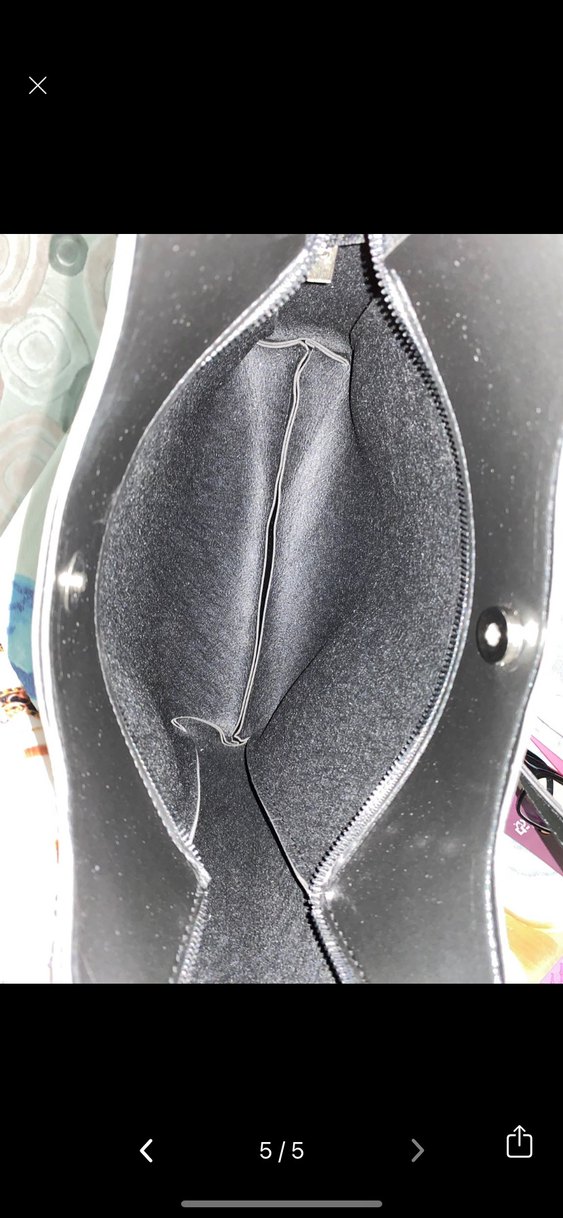 Tokalı Siyah Deri Parisian Kadın Çantası - Görsel 4